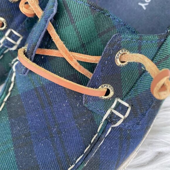 Sperry Women's Plaid Boat Shoes Multicolor Size 9 Casual Slip-On - Picture 7 of 8